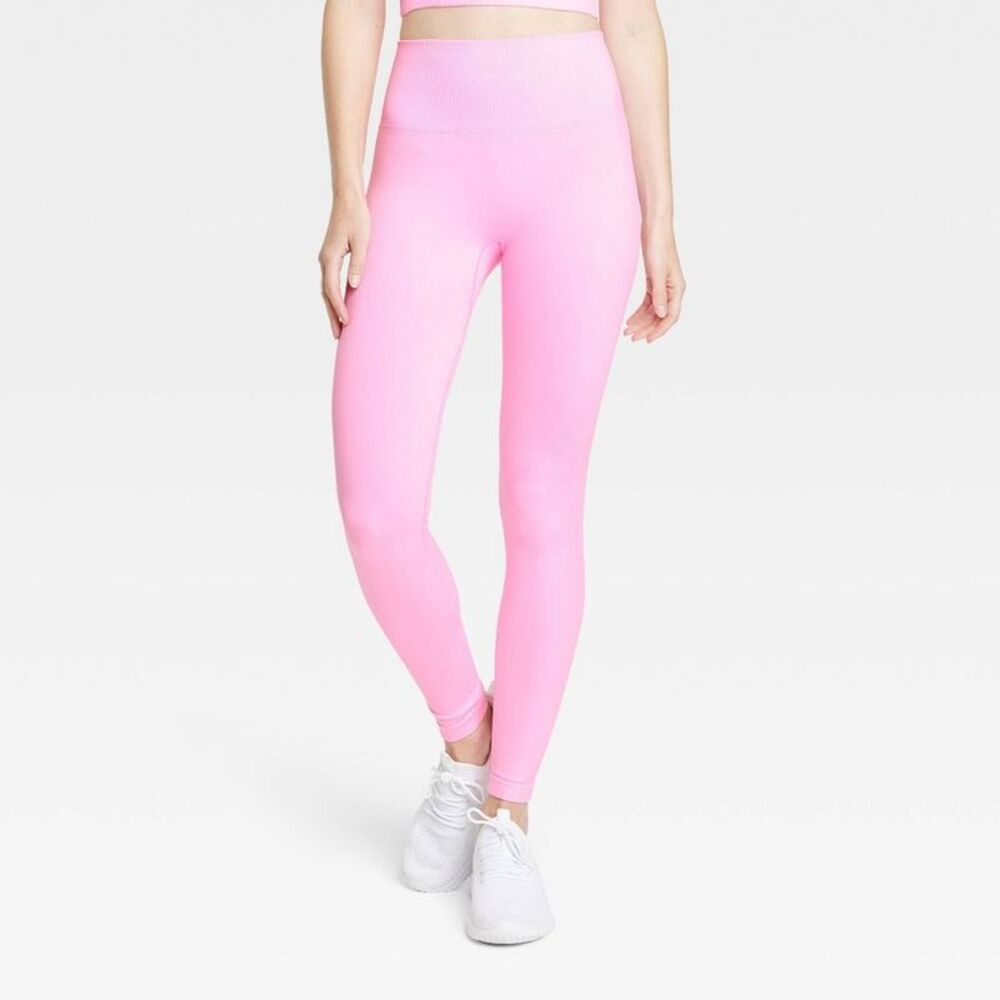 JoyLab Women's Seamless High Rise Athletic Workout Leggings